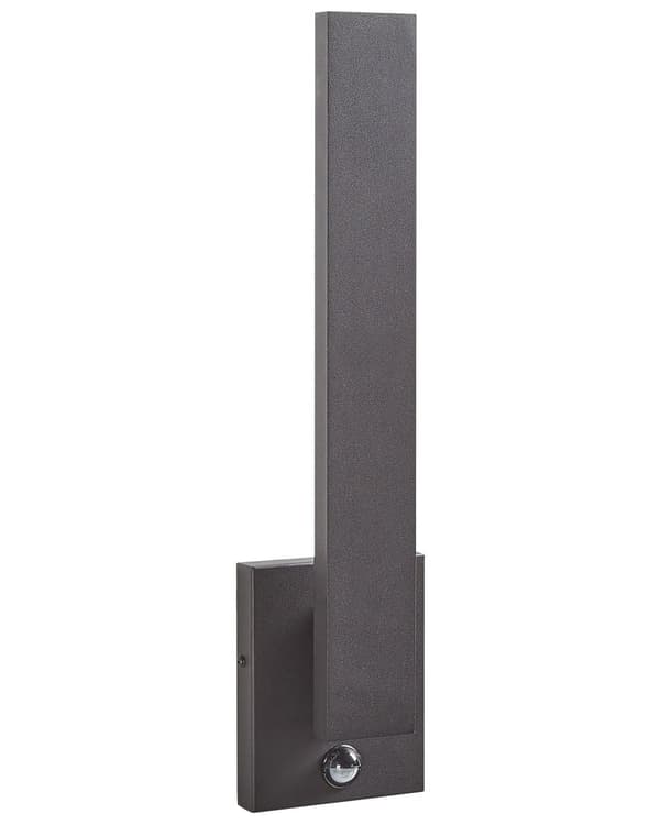 Utendørs vegglampe LED Svart Metall Jern Aluminium Matt finish Bevegelsessensor Moderne design Utelys Utelamper Belysning Hage