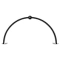 Miniatyrbillede 1 af 4: LED Skrivebordslampe, Justerbar Belysning, Intelligent Display Skærm,EU Stik, hvid, 365mm