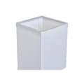 Miniatyrbilde 5 av 5: Vegglampe DKD Home Decor Sølv Metall Polyester Hvit 220 V 40 W (12 x 10 x 22 cm)