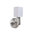 Miniatyrbilde 1 av 5: Vegglampe DKD Home Decor Sølv Metall Polyester Hvit 220 V 40 W (12 x 10 x 22 cm)