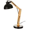 Miniatyrbilde 1 av 3: Flexo/Skrivebordslampe EDM 32116 Svart Tre Metall 60 W E27 Ø 16 x 52 cm Ø 16 x 53 cm