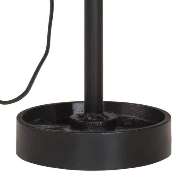 skrivebordslampe 25 W 15x15x55 cm E27 rustik rød
