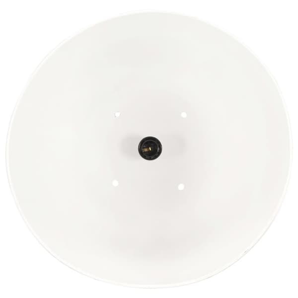 Teollistyylinen riippuvalaisin 25 W valkoinen pyöreä 32 cm E27