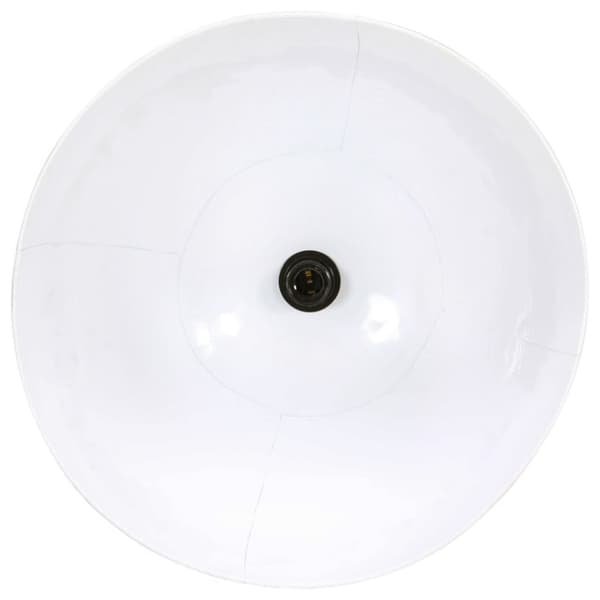 hængelampe 25 W rund 48 cm E27 hvid