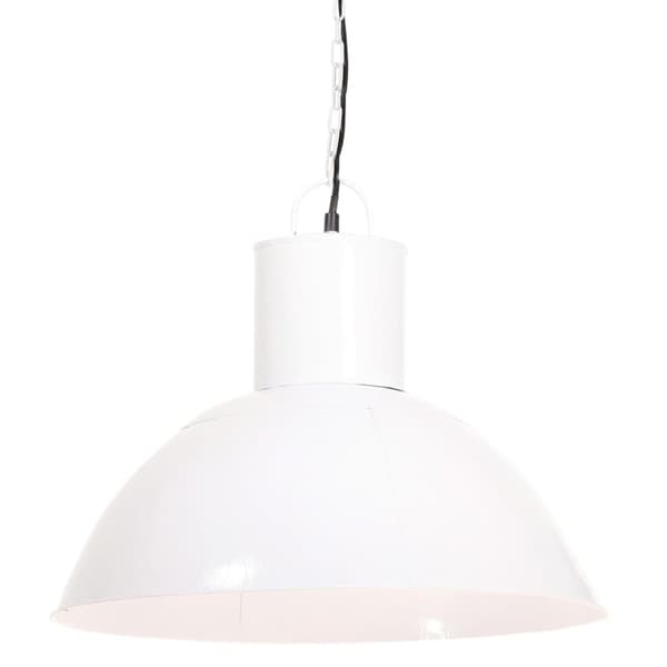 hængelampe 25 W rund 48 cm E27 hvid