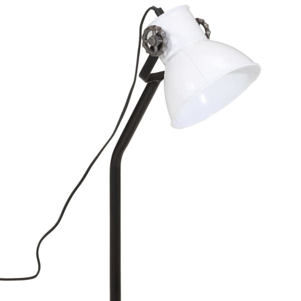skrivebordslampe 25 W 17x17x60 cm E27 hvid