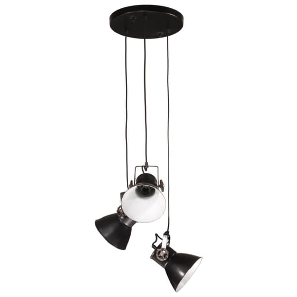 pendel25 W rund 30x30x100 cm E27 sort