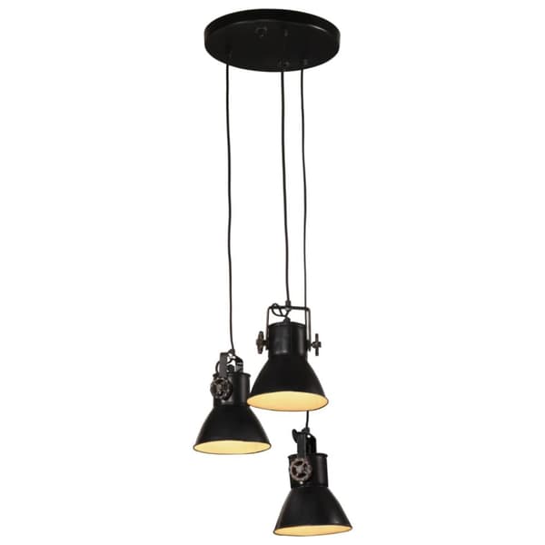 pendel25 W rund 30x30x100 cm E27 sort