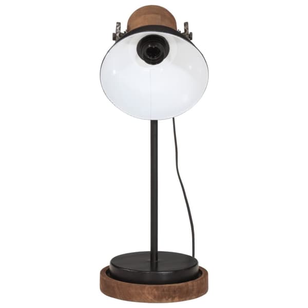 skrivebordslampe 25 W 17x17x50 cm E27 sort