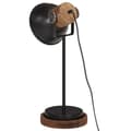 Miniatyrbillede 5 af 10: skrivebordslampe 25 W 17x17x50 cm E27 sort