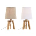 Miniatyrbillede 3 af 4: Bordlampe Home ESPRIT Brun 13 x 13 x 24 cm (2 enheder)
