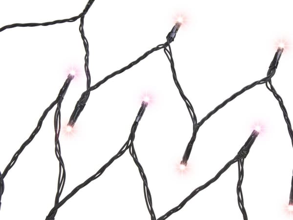 Älyvalosarja musta 27 m 200 moniväristä LED-valoa APP-ohjattava ajastimella jouluvalot