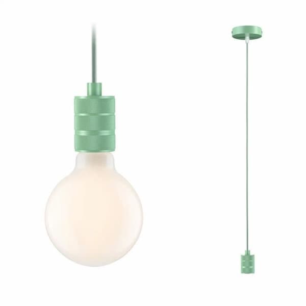 Paulmann Tilla Neordic E27 taklampa - ljusgrön - 60W/230V