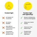 Pikkukuva 8 / 10: Lightswing® Single - Ripustusjärjestelmä yhtä ripustusvalaisinta varten