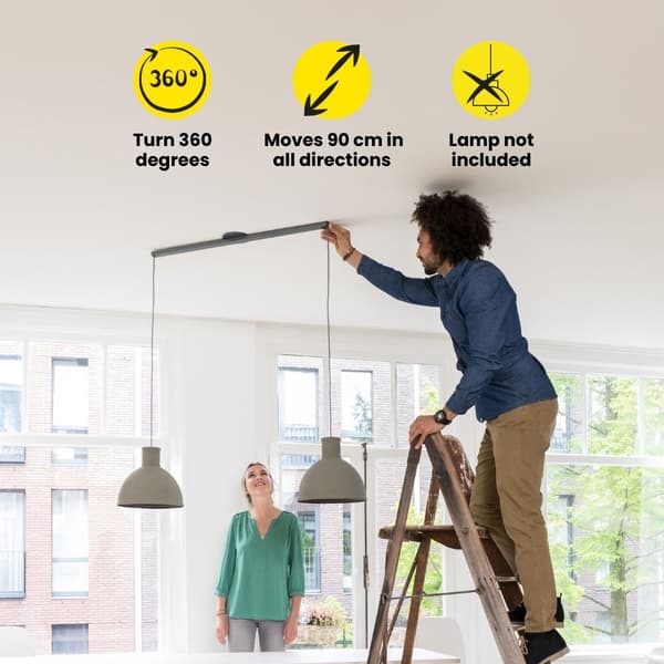 Lightswing® Twin - Upphängningssystem för två hängande lampor