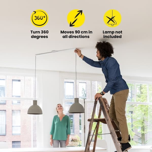 Lightswing® Twin - Upphängningssystem för två hängande lampor