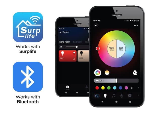 LED-julgran Grön App-styrd färgskiftande 200 cm med timer och strömbrytare Juldekoration Vardagsrum