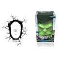 Miniatyrbild 4 av 4: MARVEL - 3D dekorativ lampa - HULK FACE