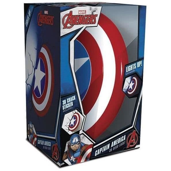 Captain America vägglampa - AUDACE DECO - Tricolor - Plast - Resin - Inredning