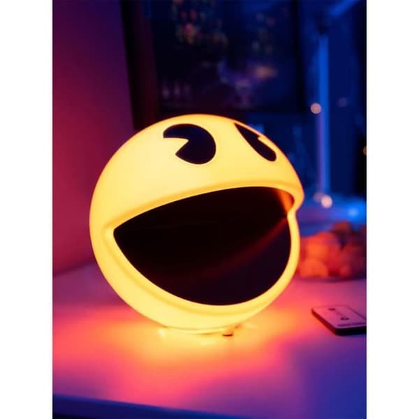 Lampa - Pac-Man - Ljudeffekter - Fjärrkontroll - USB