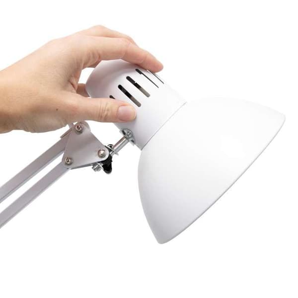 Bordslampa - MAUL - MAULstudy 8230502 - Vit - 1 glödlampa - Modern design