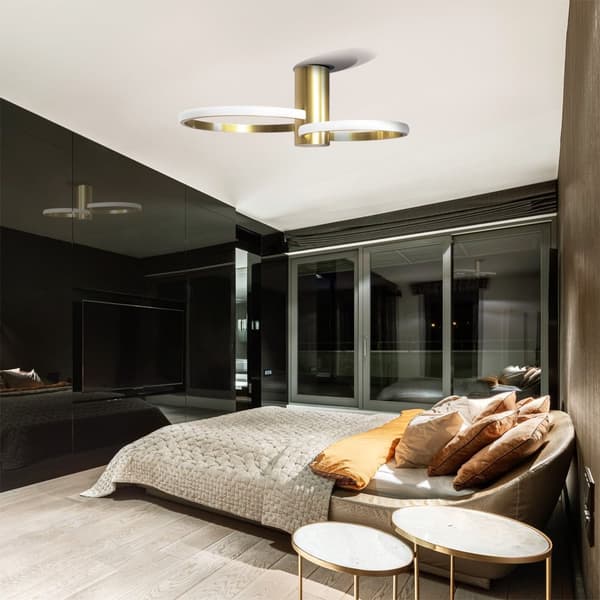 Loftlampe Plafond APP1402-CW Guld