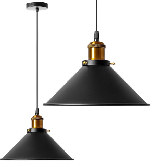 Loftlampe Porto Sort APP016-1CP