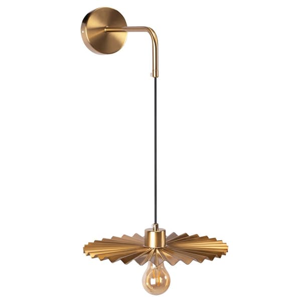 Vägglampa APP1356-1W Antik Guld 30 cm
