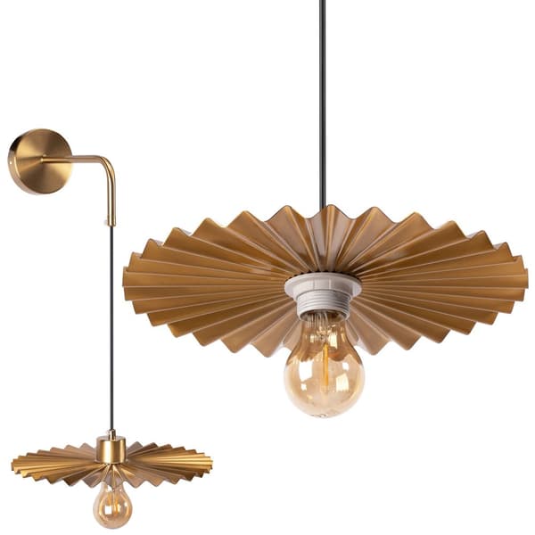 Væglampe APP1356-1W Gammel Guld 30 cm