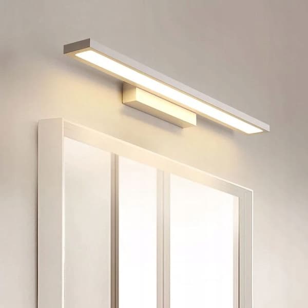 LED BADRUMSLAMPA ÖVER SPEGEL 80CM APP841-1W FLAT Svart