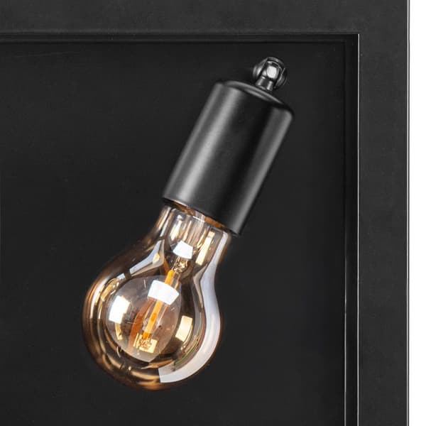 Vägglampa APP1305-2W Svart