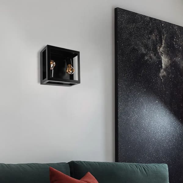 Vägglampa APP1305-2W Svart