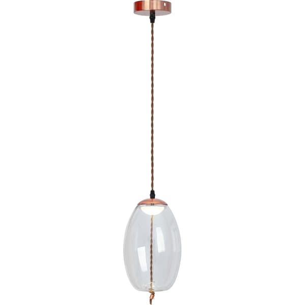 Hængelampe i glas LED APP442-CP