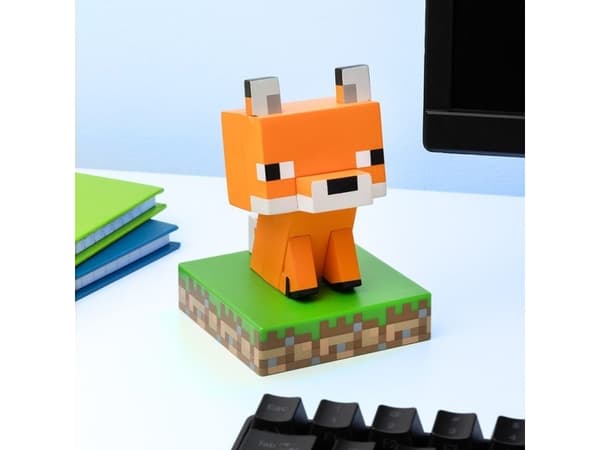 Paladone Icon Minecraft Fox - Dekorationslampa - varmt ljus - orange