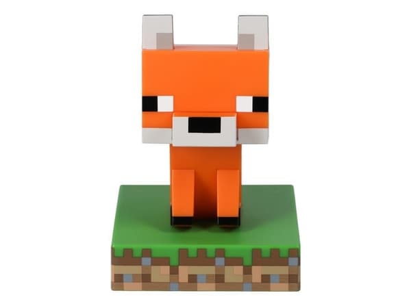 Paladone Icon Minecraft Fox - Dekorationslampa - varmt ljus - orange