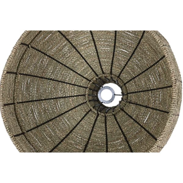 Lampeskærm Home ESPRIT Brun Fiber Natur 70 x 70 x 50 cm (3 Dele)