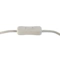 Miniatyrbilde 4 av 5: Bordlampe Home ESPRIT Hvit Gyllen Harpiks Plast 220 V 14 x 14 x 32 cm