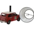 Miniatyrbilde 3 av 5: Bordlampe Home ESPRIT Hvit Rød Lin Metall 20 x 14 x 27 cm