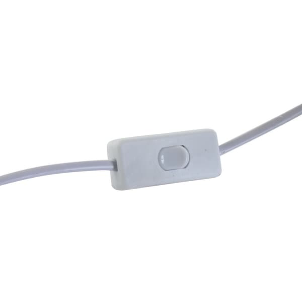 Bordlampe Home ESPRIT Hvit Beige Keramikk 50 W 220 V (2 enheter)