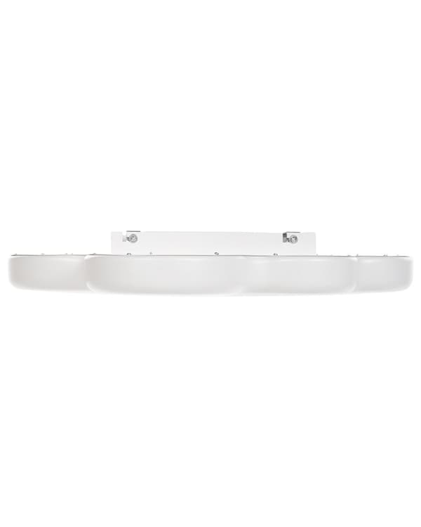 Taklampe Hvit Akryl LED Lampeskjerm formet som en sky Integrert dimmer med fjernkontroll Dekorativ belysning Barnerom
