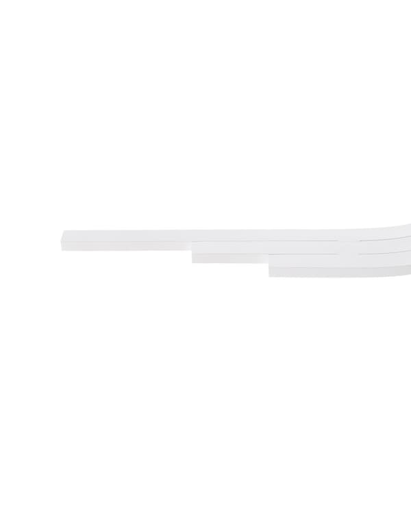 Langbordspendel Hvid Metal 86 cm Design LED Spisebordslampe til Køkken Metallampe til Spisebord Slim Hængelampe