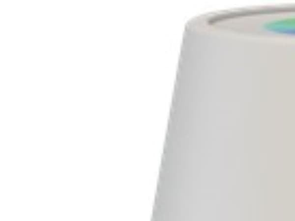 Trådlös LED-bordslampa RGBW, vit