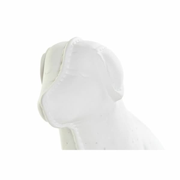 Pöytälamppu DKD Home Decor 25 x 10 x 19 cm Posliini Valkoinen 220 V 25 W