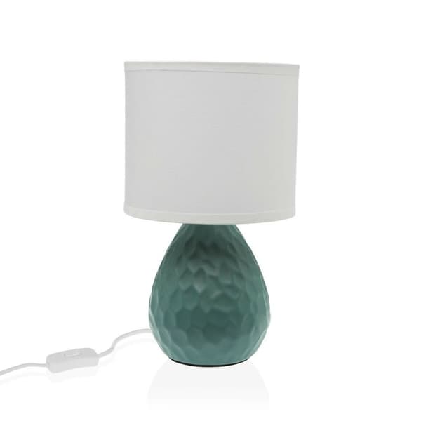 Pöytälamppu Versa Vihreä Valkoinen Keraminen 40 W 15,5 x 27,5 cm