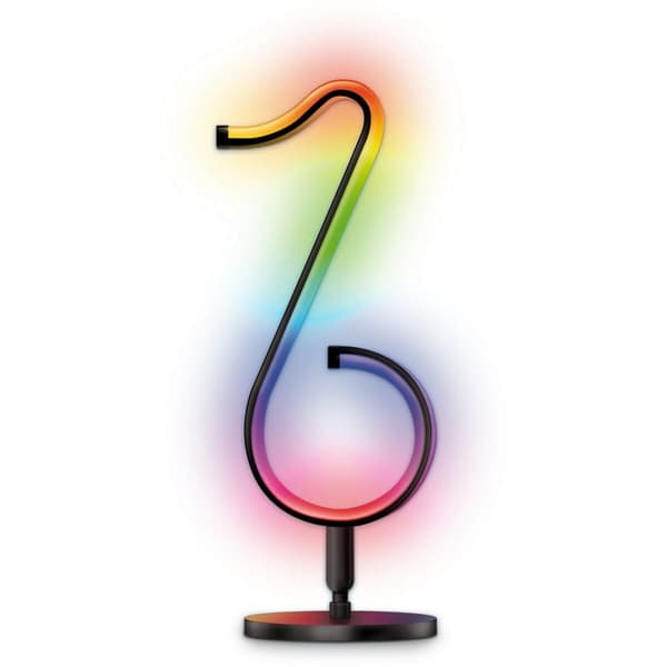 Pöytälamppu Activejet AJE-MELODY RGB Musta Muovinen 7 W 5 V