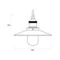 Miniatyrbild 2 av 2: Taklampa EDM 32106 Svart 60 W Vintage