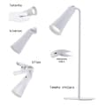 Miniatyrbild 11 av 11: Skrivbordslampa Activejet AJE-IDA 4in1 Vit 80 Metall Plast 150 Lm 5 W