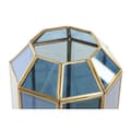Miniatyrbild 4 av 4: Bordslampa DKD Home Decor Glas Blå Gyllene 220 V Mässing 50 W Modern (18 x 19 x 29 cm)
