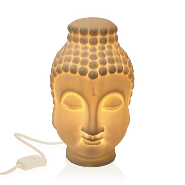 Bordslampa Versa Gautama Buddha Porslin (15 x 25,5 x 15,5 cm)