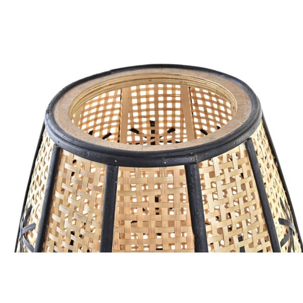 Bordslampa DKD Home Decor Svart Metall Brun 220 V 50 W 37 x 37 x 47 cm